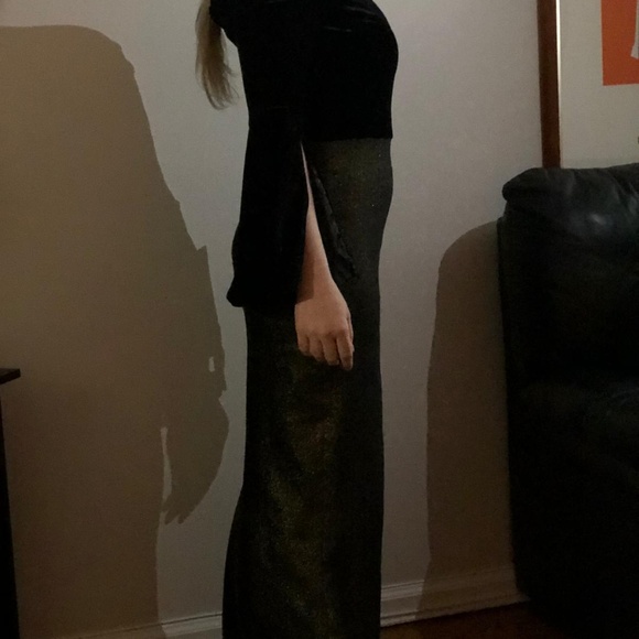 Teri Jon Long Sleeve Dress - Picture 7 of 8